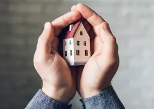 huisje in twee handen